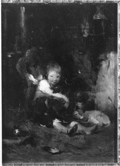 Spielgefährten, 1873, Carl Fröschl