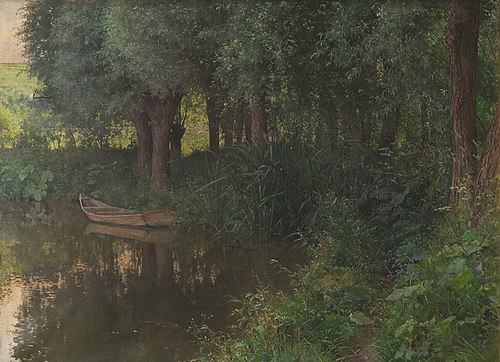 Der Teich, 1899, František Slabý