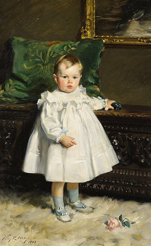 Portrait Of Reynolds Miller, , Irving Ramsey Wiles
