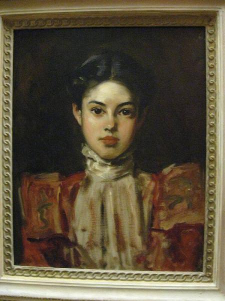 Mildred Morris (1880–1966), 1901, Irving Ramsey Wiles