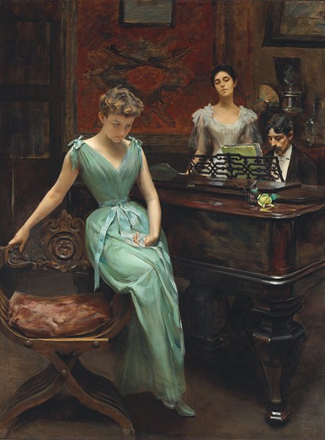 Memories, 1890, Irving Ramsey Wiles