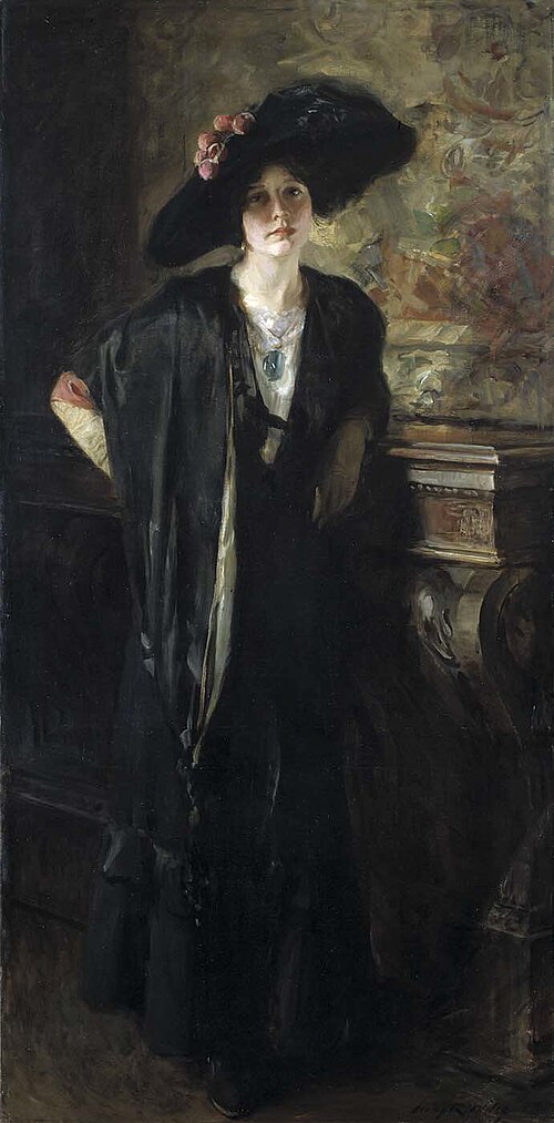 My Daughter Gladys, 1913, Irving Ramsey Wiles