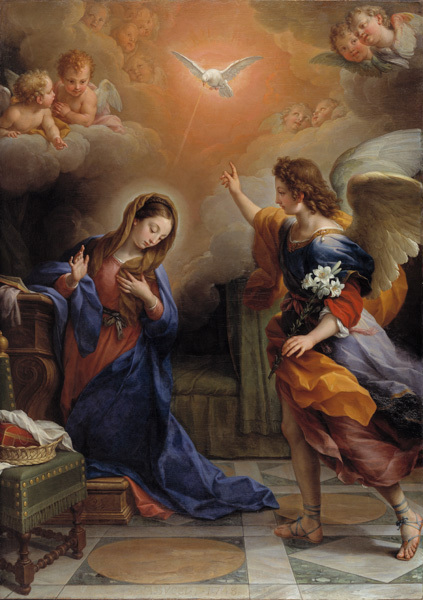 The Annunciation, 1748, Agostino Masucci