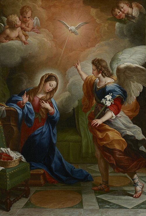 The Annunciation, 1742, Agostino Masucci