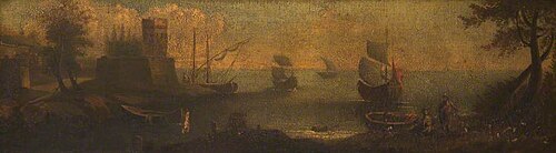 Mediterranean Coast with Shipping, , Agostino Tassi