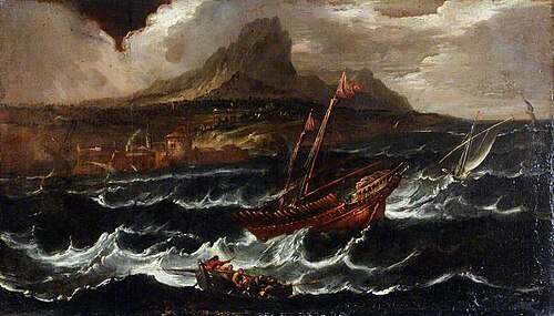 Seascape, , Agostino Tassi