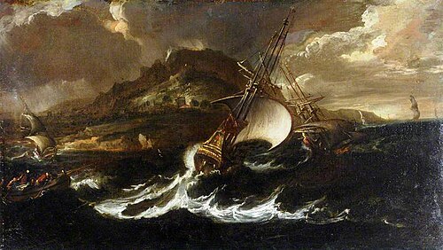 Seascape, , Agostino Tassi