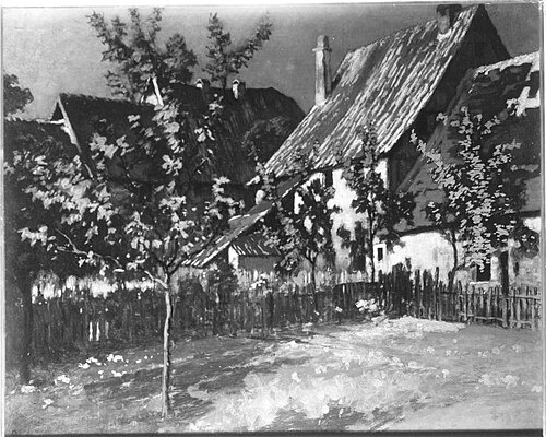 Häuser in Gelnhausen, 1892, Carl Freiherr von Pidoll zu Quintenbach