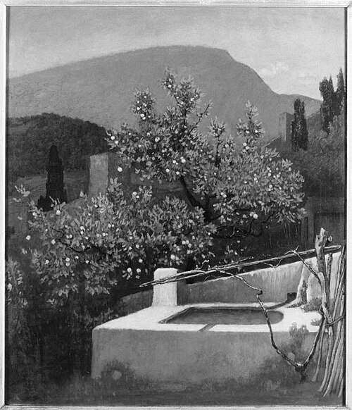 Garten an der Riviera, , Carl Freiherr von Pidoll zu Quintenbach