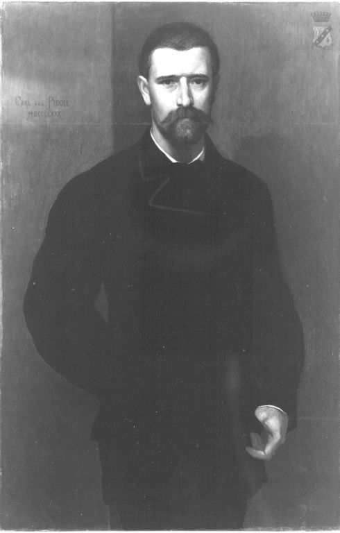 Selbstbildnis, 1880, Carl Freiherr von Pidoll zu Quintenbach