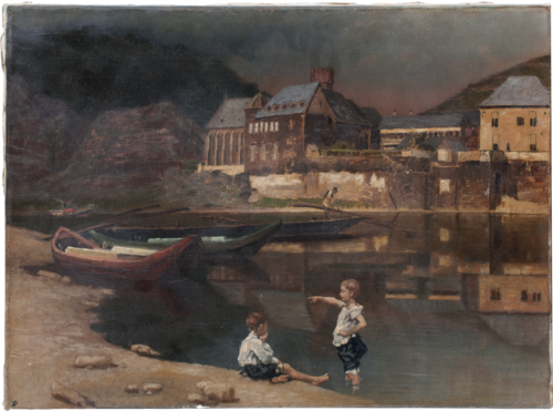 River Scenery, 1889, Carl Freiherr von Pidoll zu Quintenbach