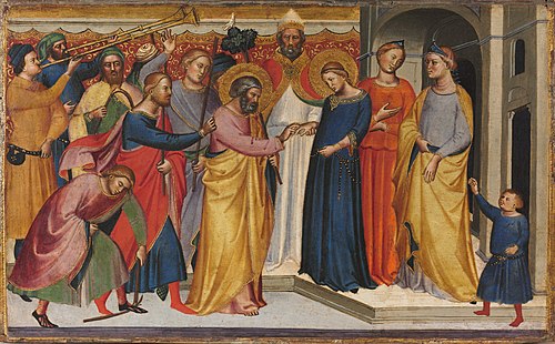 The Marriage of the Virgin, 1372, Silvestro dei Gherarducci