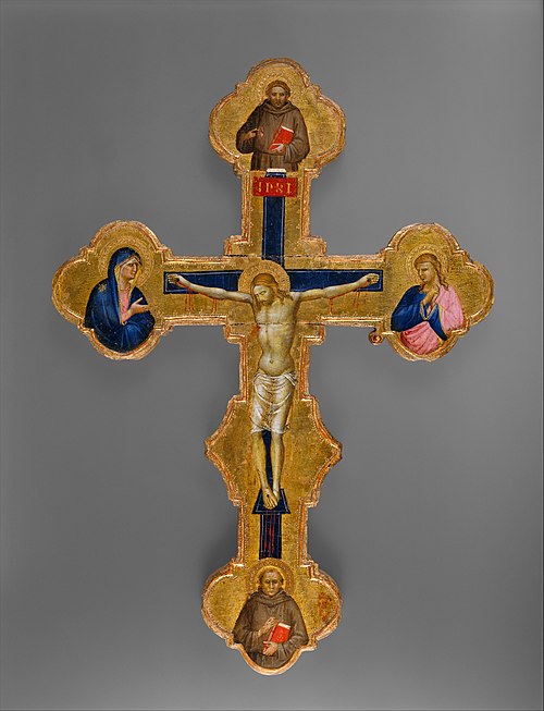 Crucifix, 1370, Silvestro dei Gherarducci