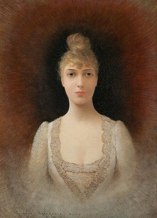Portrait of a Flaxen-Haired Woman, , Georges Croegaert