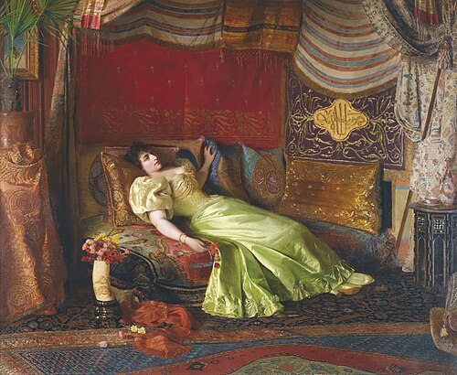 Dreams of the Orient, 1850, Georges Croegaert