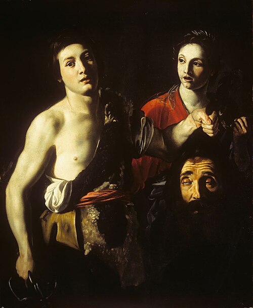 David with the Head of Goliath, 1628, Tommaso Luini