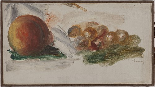 Pêche et raisins, 1914, Auguste Renoir