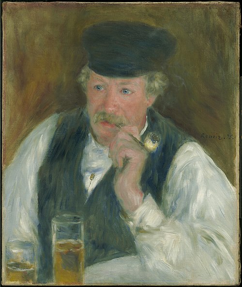 Portrait de M. Fournaise, 1875, Auguste Renoir