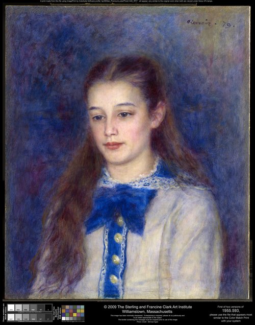 Portrait de Thérèse Bérard, 1879, Auguste Renoir
