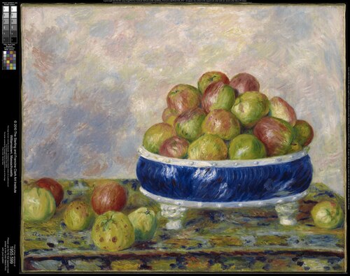 Pommes dans un compotier, 1883, Auguste Renoir
