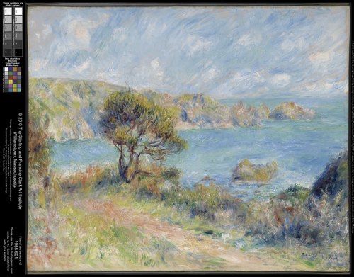 Paysage à Guernesey, 1883, Auguste Renoir