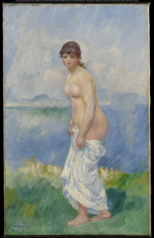Baigneuse debout, 1885, Auguste Renoir