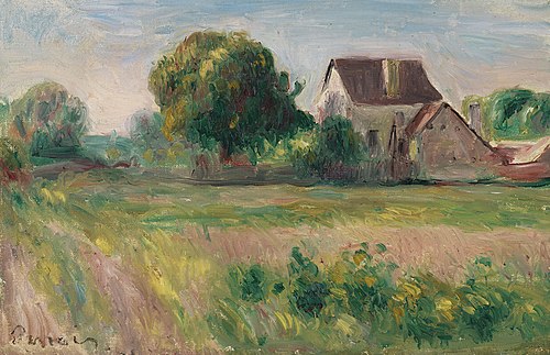 Homes in Essoyes, , Auguste Renoir