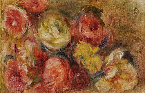 Vase of flowers, , Auguste Renoir