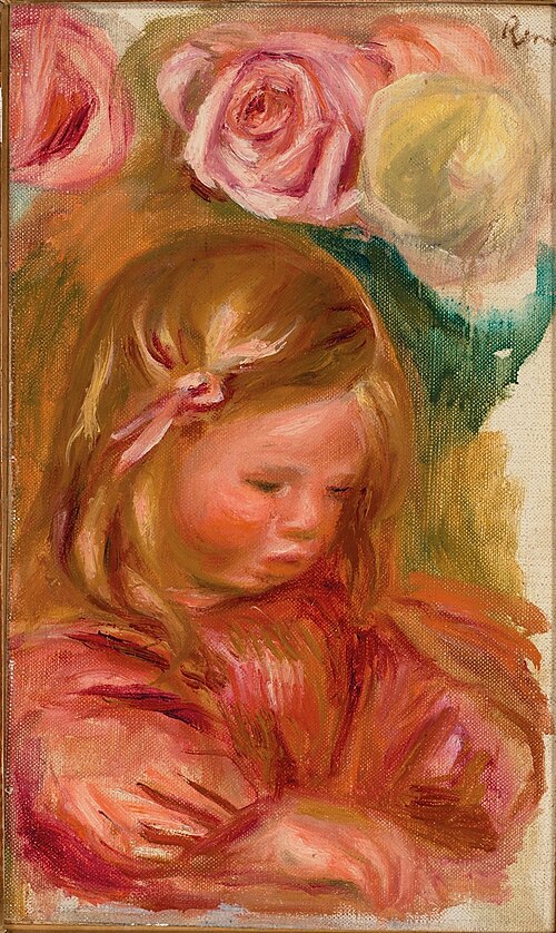 Coco dans les roses, 1905, Auguste Renoir
