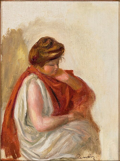 Sketch for Oedipus, , Auguste Renoir