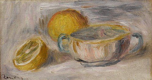 Still Life With Lemons, 1895, Auguste Renoir