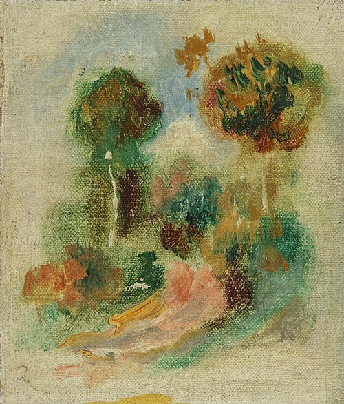 Landscape (fragment), , Auguste Renoir