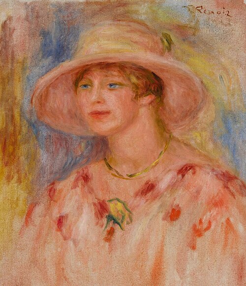 Portrait of Lydia Audibert, , Auguste Renoir