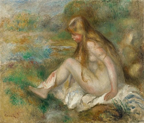 The Bath, 1890, Auguste Renoir