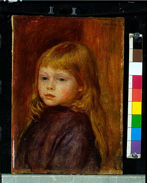 Edmond Renoir, Jr., 1889, Auguste Renoir