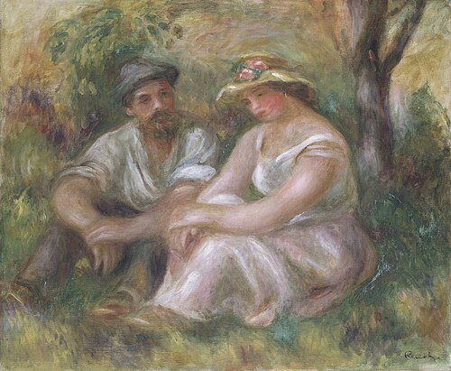 Conversation, 1912, Auguste Renoir