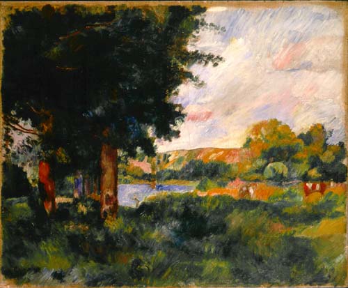 Paysage de l'Île-de-France, 1883, Auguste Renoir