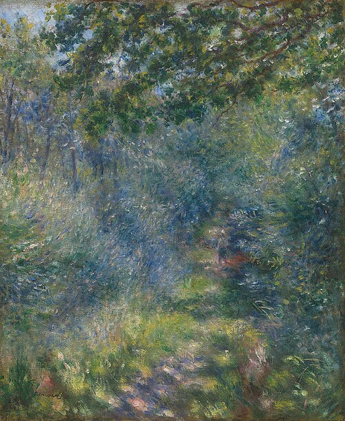 Path in the Forest, 1874, Auguste Renoir