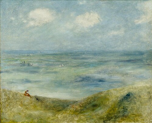 Seascape, 1879, Auguste Renoir