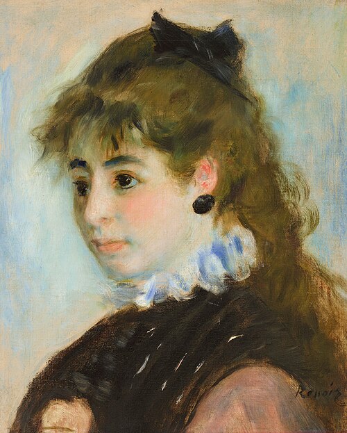 Madame Henriette Henriot, 1874, Pierre-Auguste Renoir