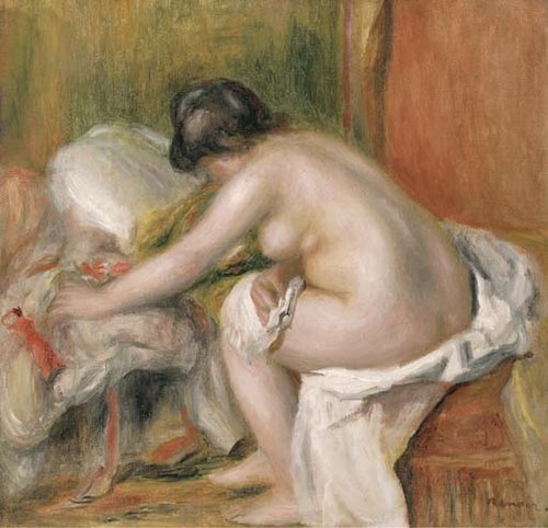Baigneuse assise, 1898, Pierre-Auguste Renoir
