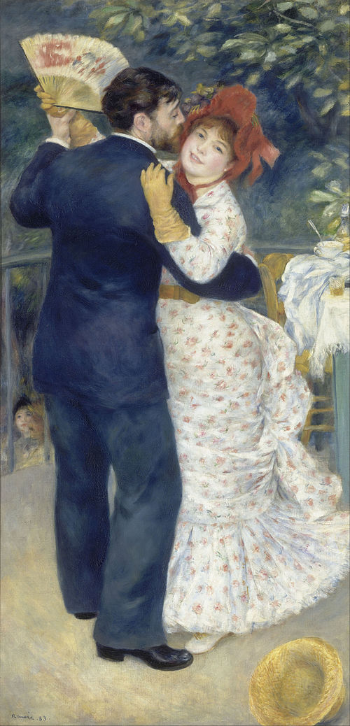 Danse à la campagne, 1883, Auguste Renoir