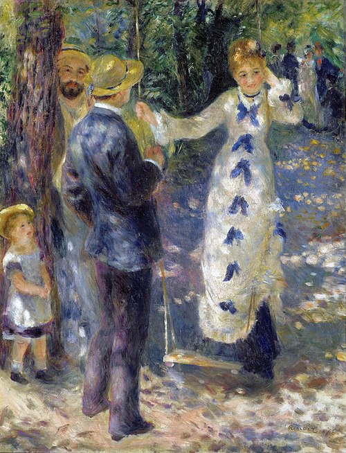 La Balançoire, 1876, Auguste Renoir