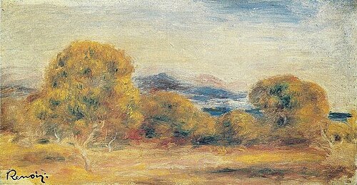 Paysage, , Auguste Renoir
