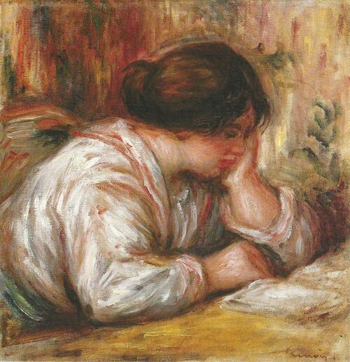 Portrait d'une femme, , Auguste Renoir