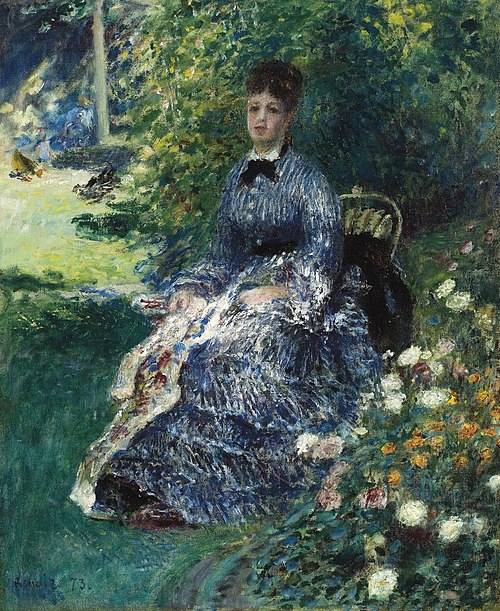 La tapisserie dans le parc, 1873, Pierre-Auguste Renoir