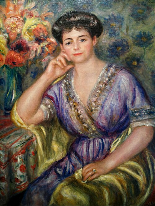 Portrait de Madame Joseph Durand Ruel, 1911, Pierre-Auguste Renoir