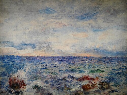 Marine, Capri, 1881, Pierre-Auguste Renoir