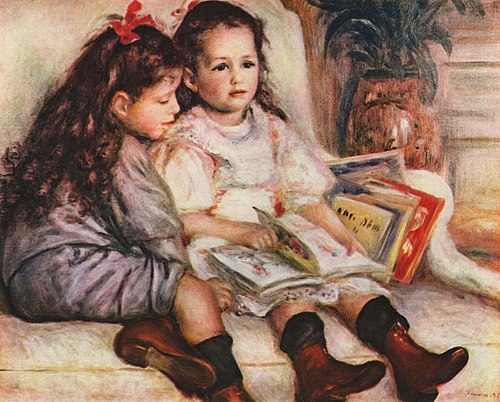 Les enfants de Martial Caillebotte, 1895, Pierre-Auguste Renoir