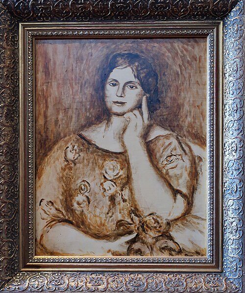 Portrait Gertrud Osthaus, 1913, Auguste Renoir